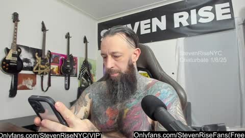 StevenRiseNYC online show from 01/08/25, 01:39