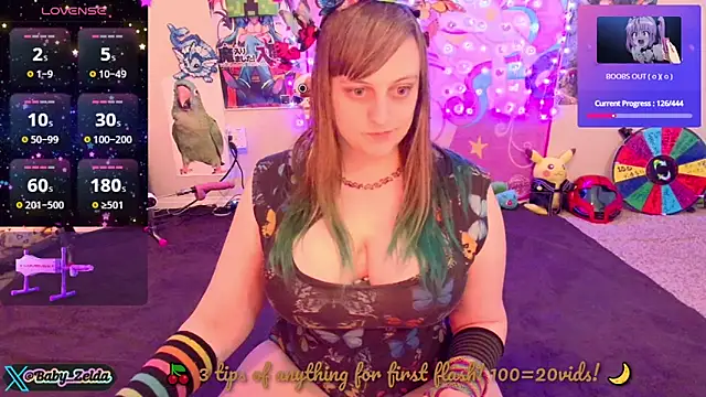 BabyZelda online show from 01/04/25, 03:25