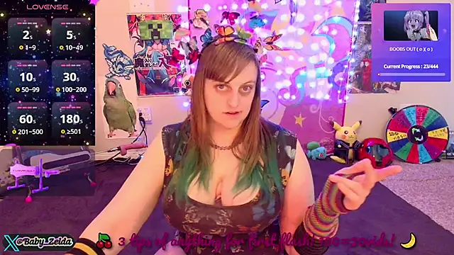 BabyZelda online show from 01/03/25, 04:32