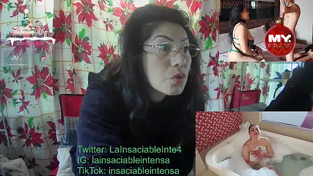 LaInsaciableIntensa online show from 01/04/25, 02:10