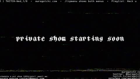 Aurora  Aura online show from 01/04/25, 11:09