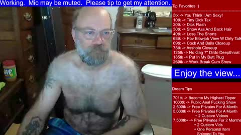 HairyDaddyBear69 online show from 12/16/24, 01:06