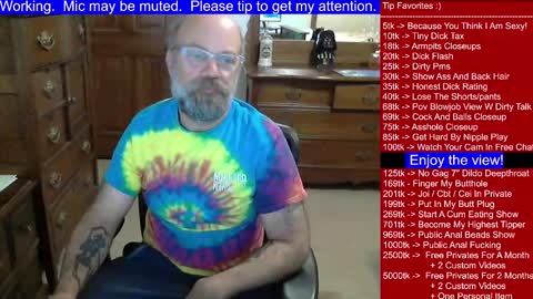 HairyDaddyBear69 online show from 12/25/24, 12:42