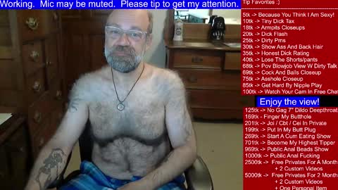 HairyDaddyBear69 online show from 12/31/24, 01:18