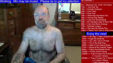 HairyDaddyBear69 online show from 12/30/24, 01:05