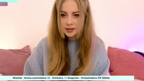 ImKeira online show from 01/05/25, 07:22