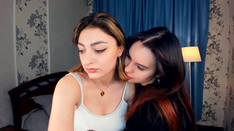 Hey hey our name is Elley and Nessie Lovense is active time to play   PVT IS OPEN  online show from 12/08/24, 07:05