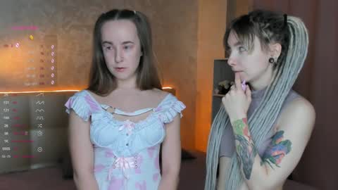  Helloour names are blonde Stacy and brunette May good to see you online show from 12/09/24, 01:02