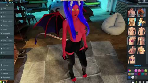 Succubus Blue online show from 11/17/24, 06:01