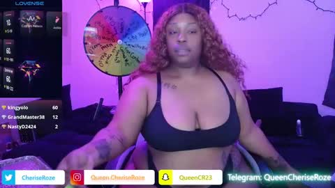 Queen Cherise Roze online show from 11/22/24, 12:02