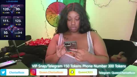 Queen Cherise Roze online show from 12/08/24, 06:46