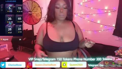 Queen Cherise Roze online show from 12/17/24, 01:33