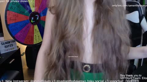 The Real Samantha Hayes haha online show from 12/02/24, 01:11