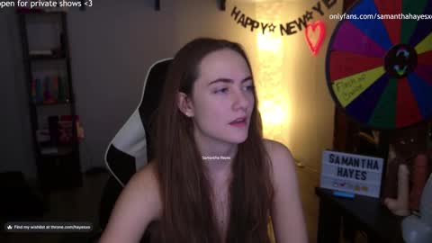 The Real Samantha Hayes haha online show from 01/15/25, 12:05