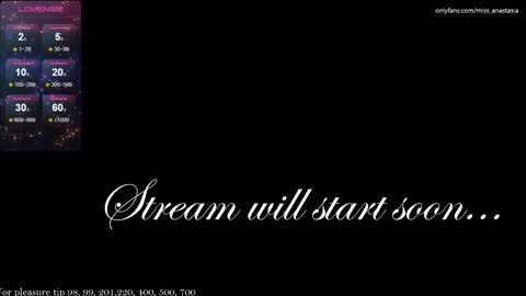 Anastasia online show from 12/08/24, 06:35