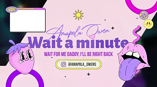 Amapola owen online show from 11/29/24, 10:52