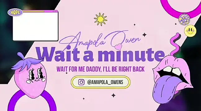 Amapola owen online show from 12/20/24, 07:10