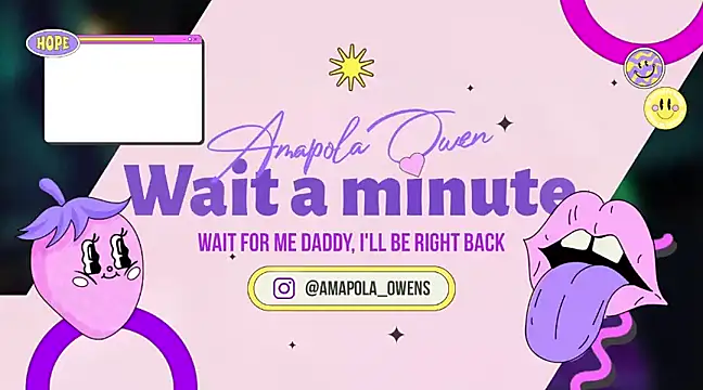 Amapola owen online show from 12/09/24, 07:04