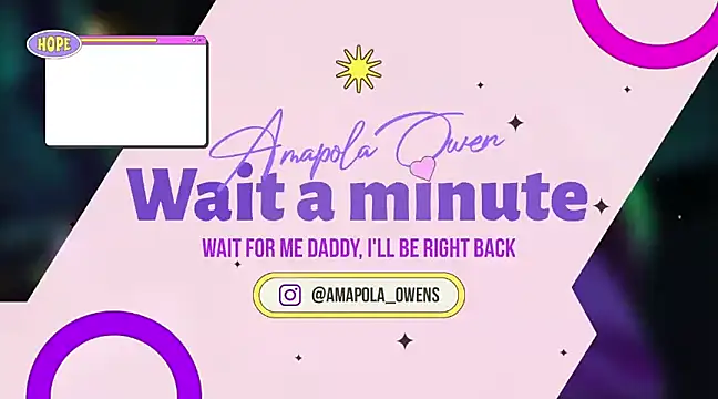 Amapola owen online show from 11/30/24, 08:11