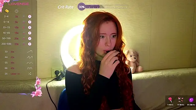 Ginger Goddess  online show from 12/21/24, 04:22